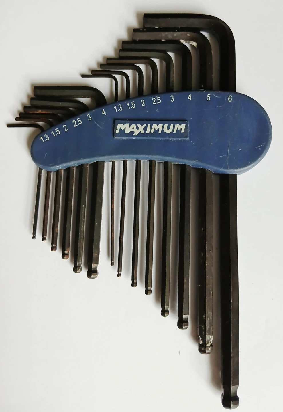Maximum Hex Key Set. Professional. 14 sizes