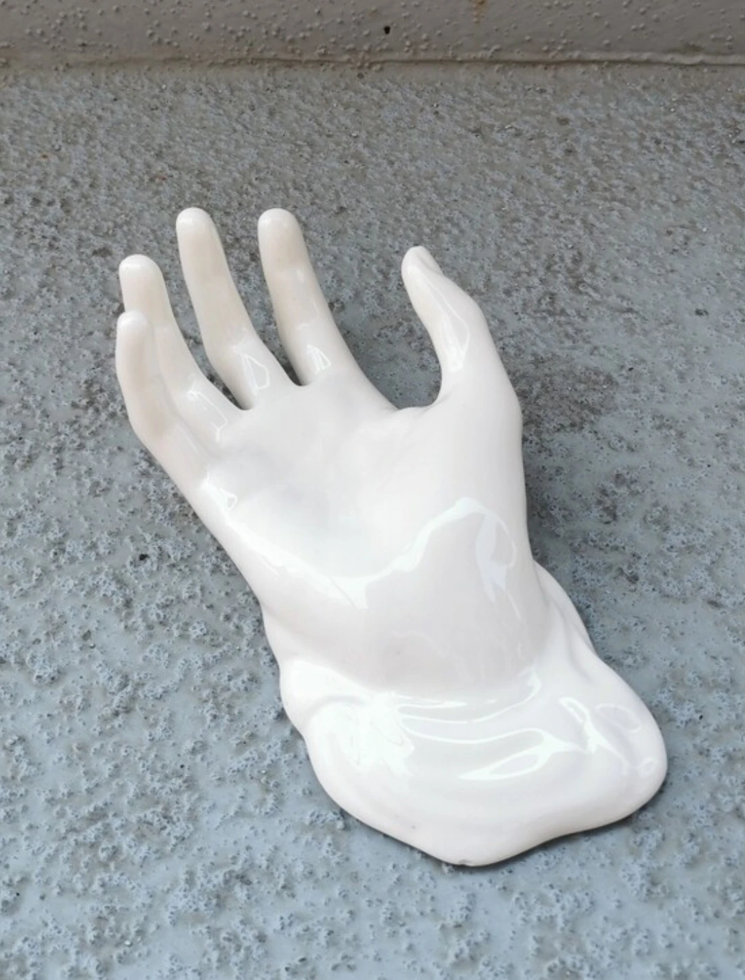 Beautiful sculptural ceramic hand by N-Funk Ceramics - photo 2