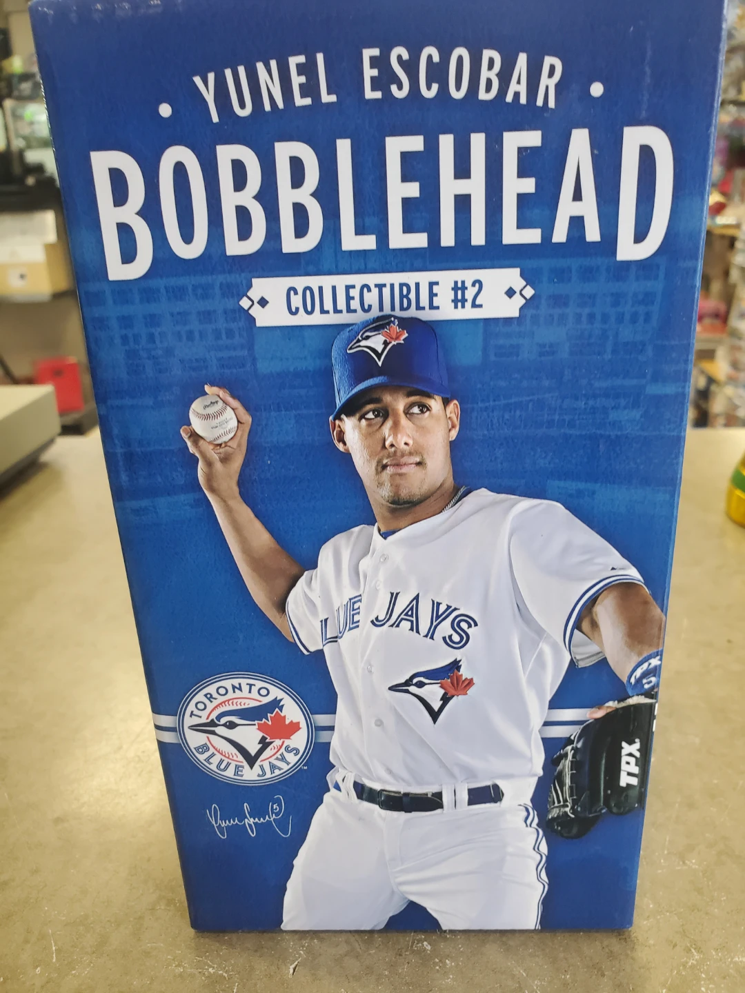 Yunel Escobar Toronto Blue Jays Bobblehead Collectible #2
