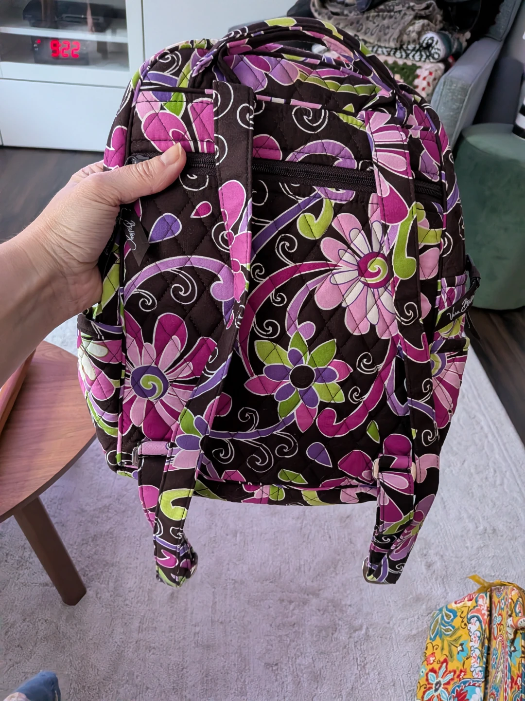Vera Bradley Backpack - Multicolour Floral Pattern - photo 3