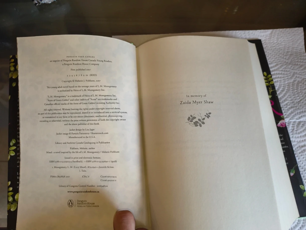 Maud: A Novel of L.M. Montgomery - photo 3