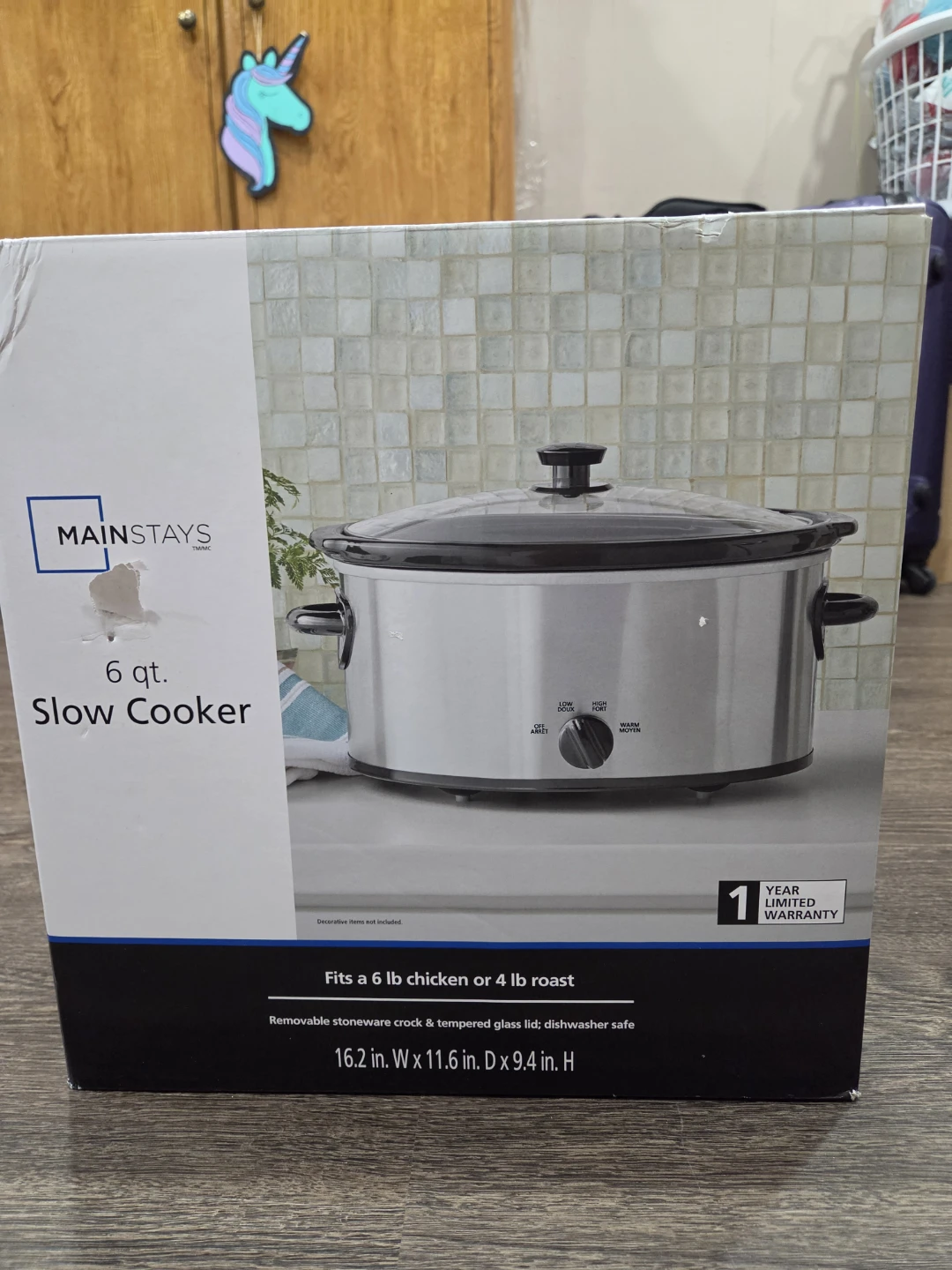 Mainstays 6 qt. Slow Cooker