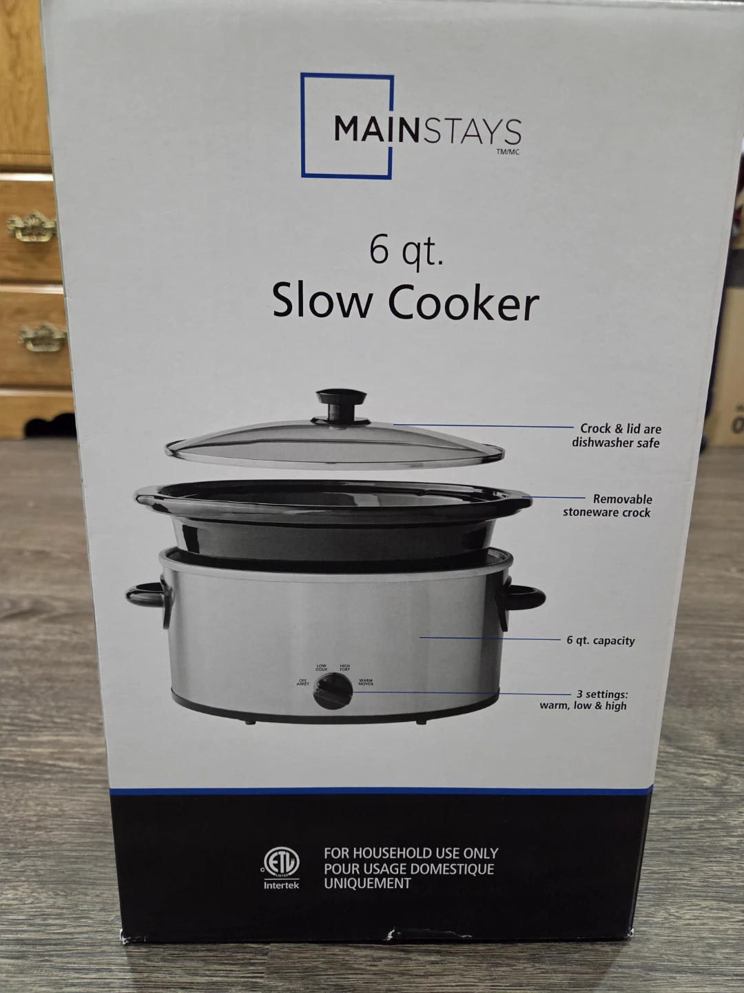 Mainstays 6 qt. Slow Cooker - photo 2