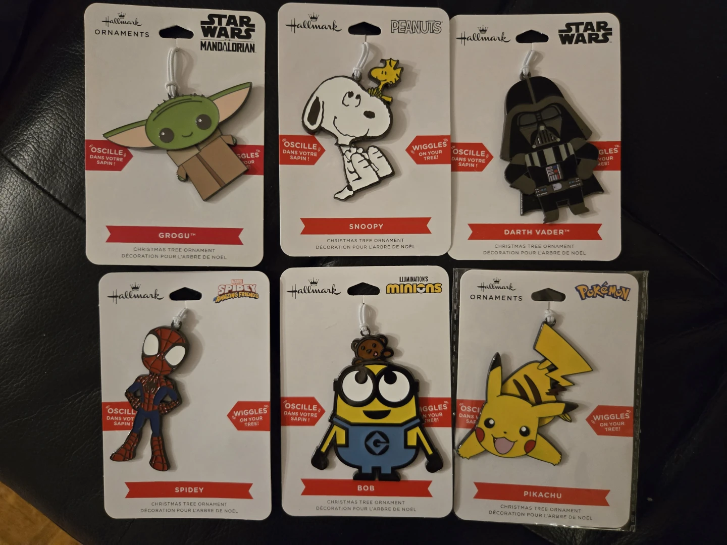 Hallmark Christmas Ornaments - Various Characters $5 Each