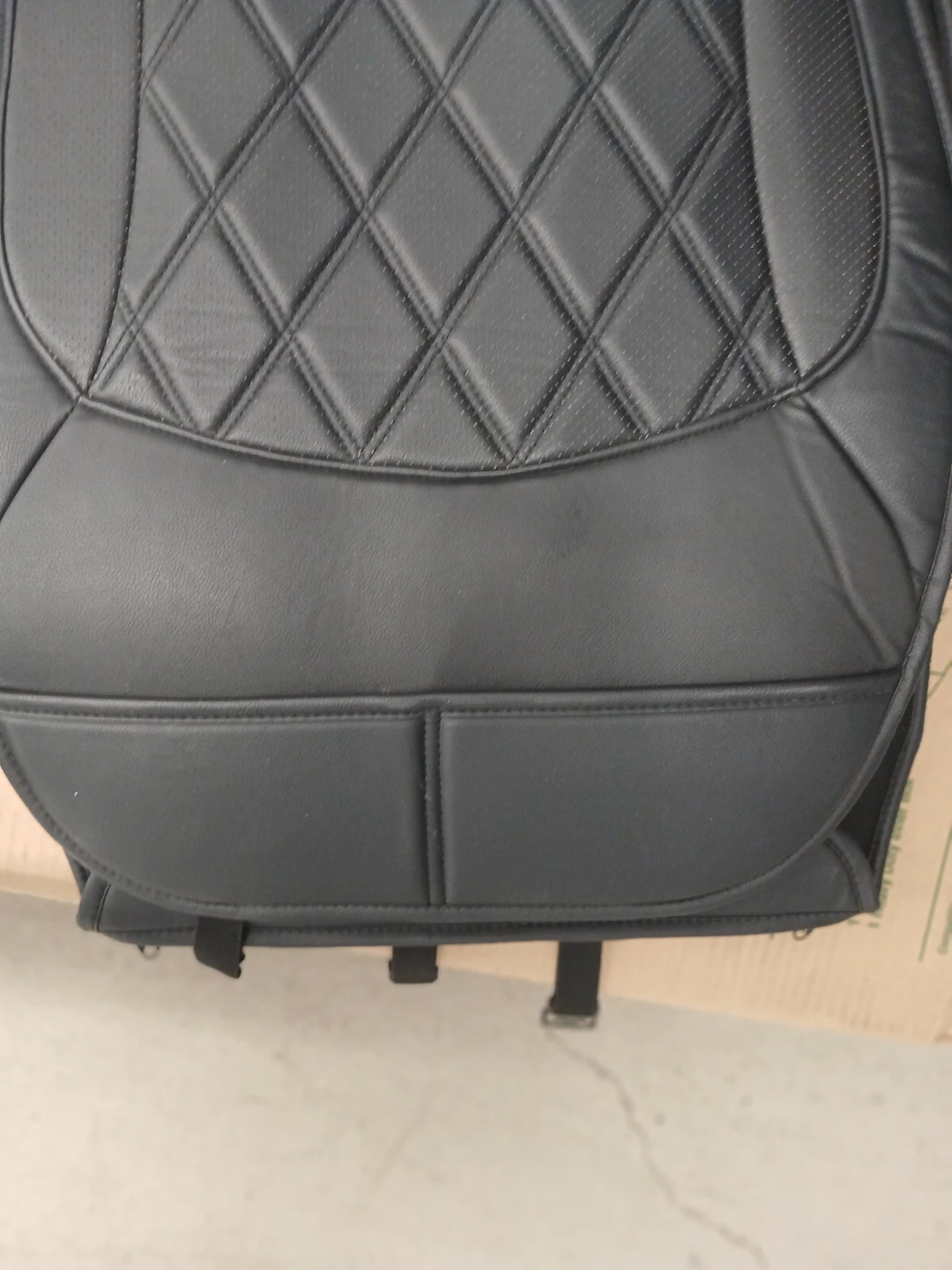 Glovebox Premium Comfort Faux Leather Seat Cover Set, 4 pieces - photo 4
