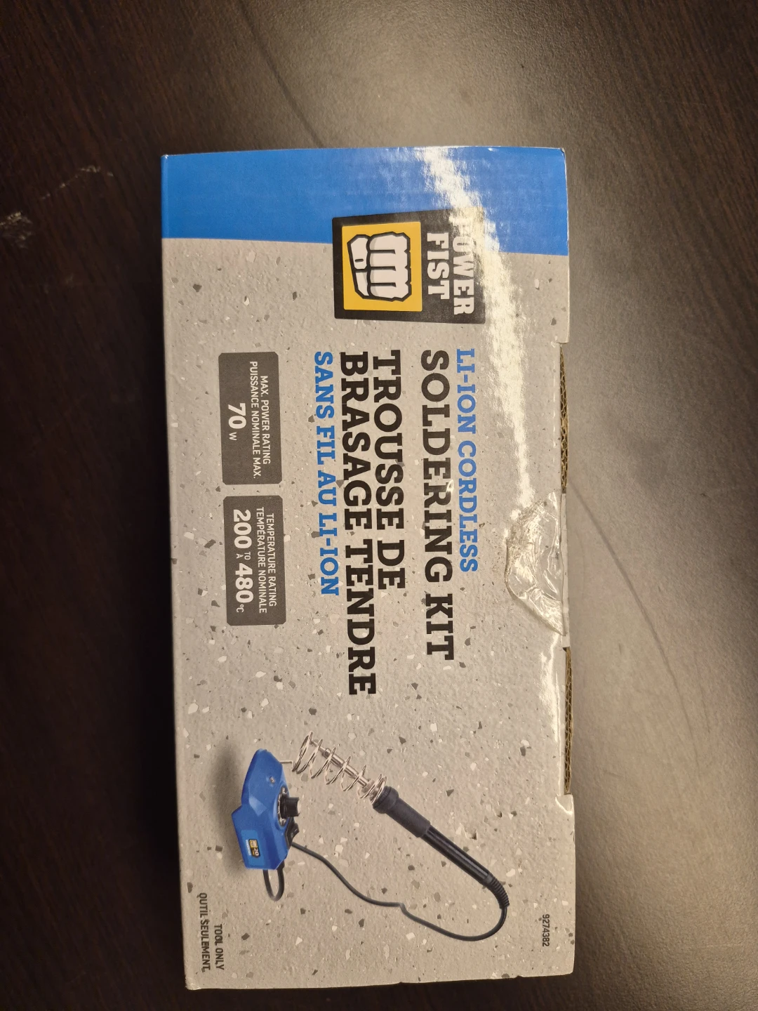 Power Fist Li-Ion Cordless Soldering Kit