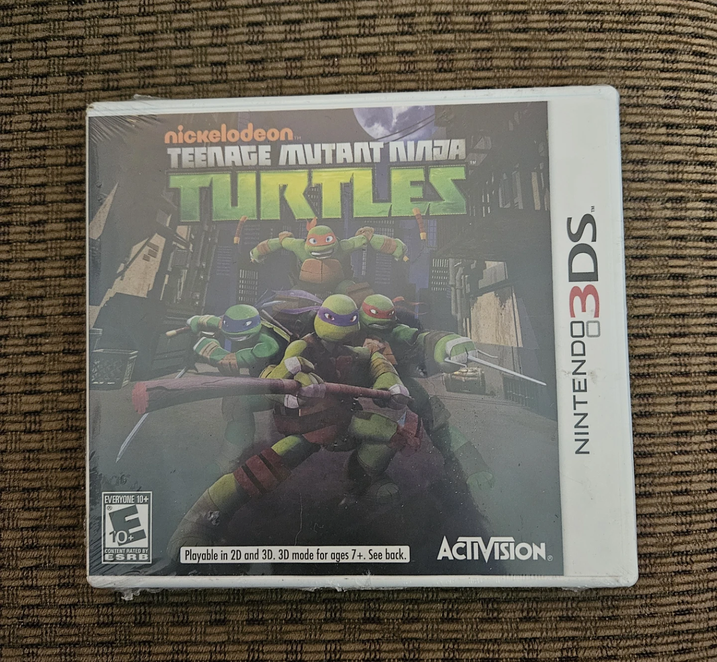 Teenage Mutant Ninja Turtles Nintendo 3DS game - NEW sealed