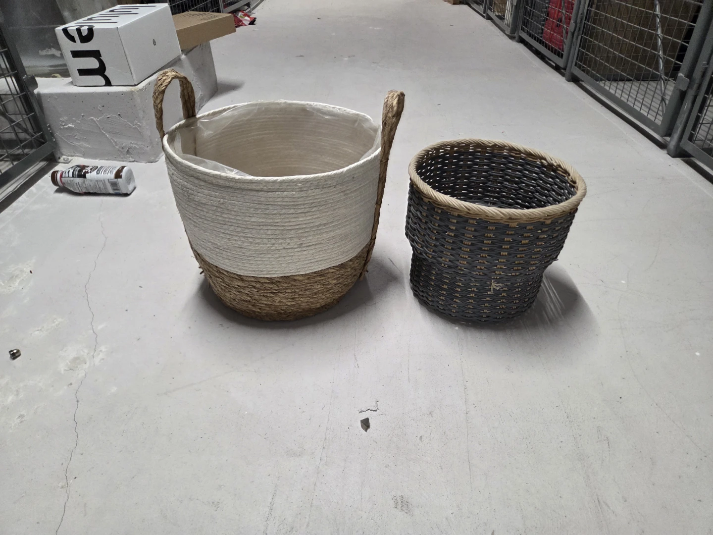Set of 2 Woven Baskets