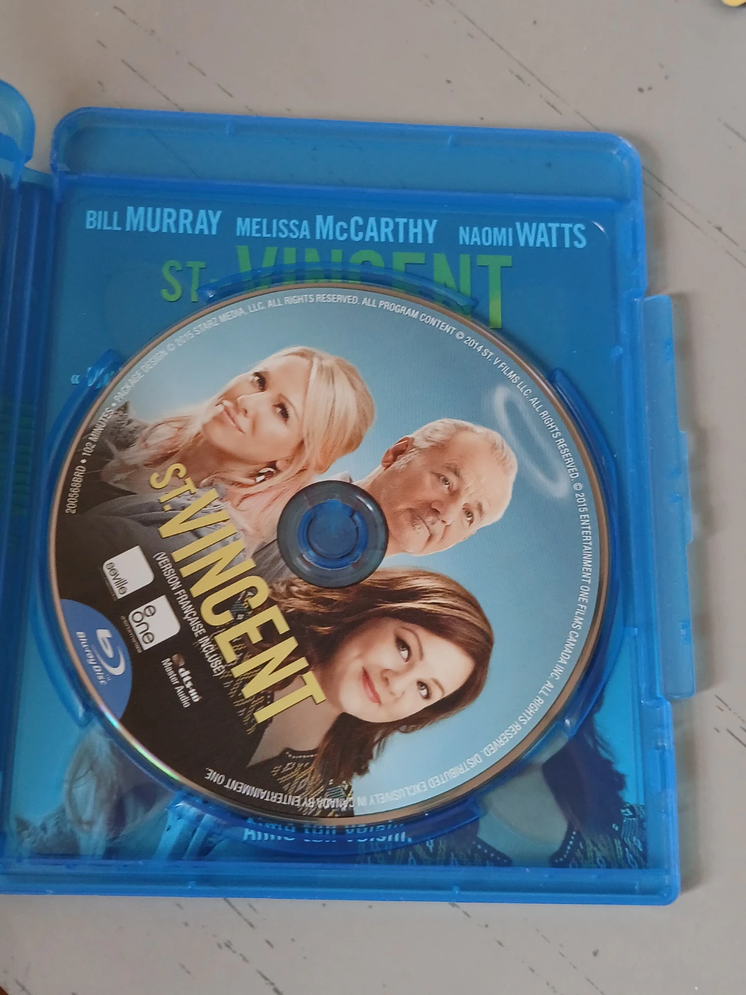 St. Vincent Blu-ray Movie - photo 2