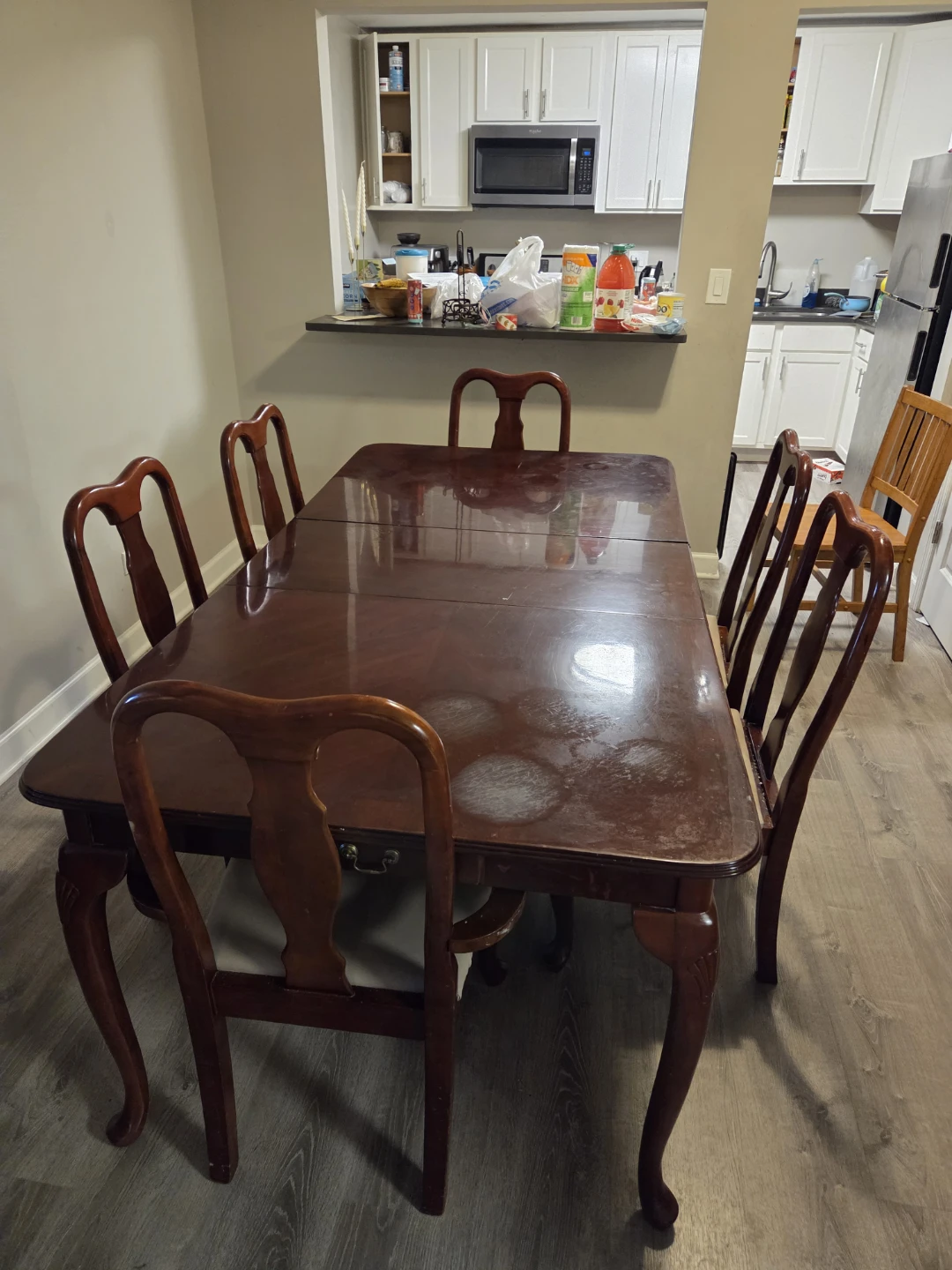 Dining table with china cabinets - photo 2
