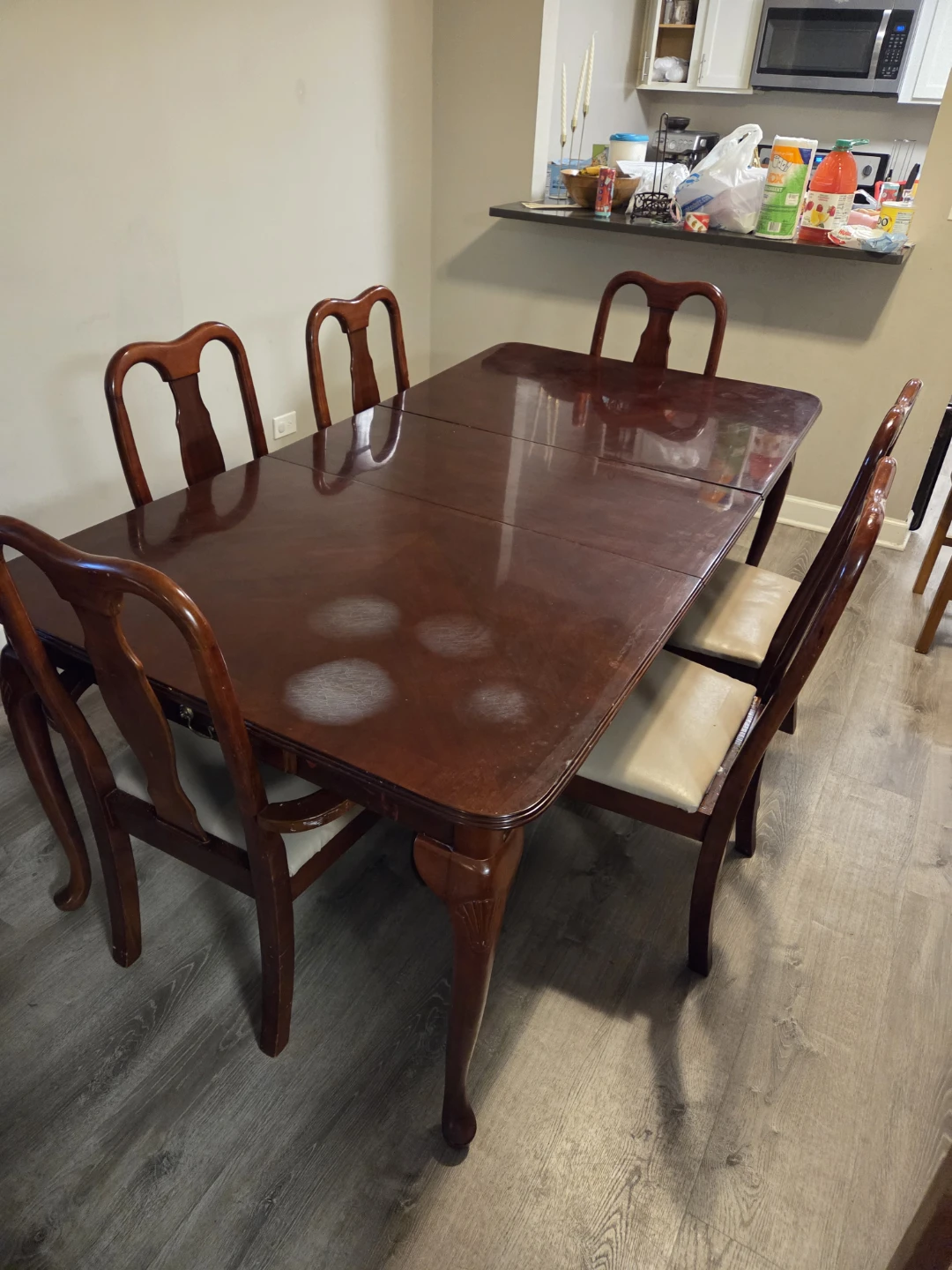 Dining table with china cabinets - photo 4
