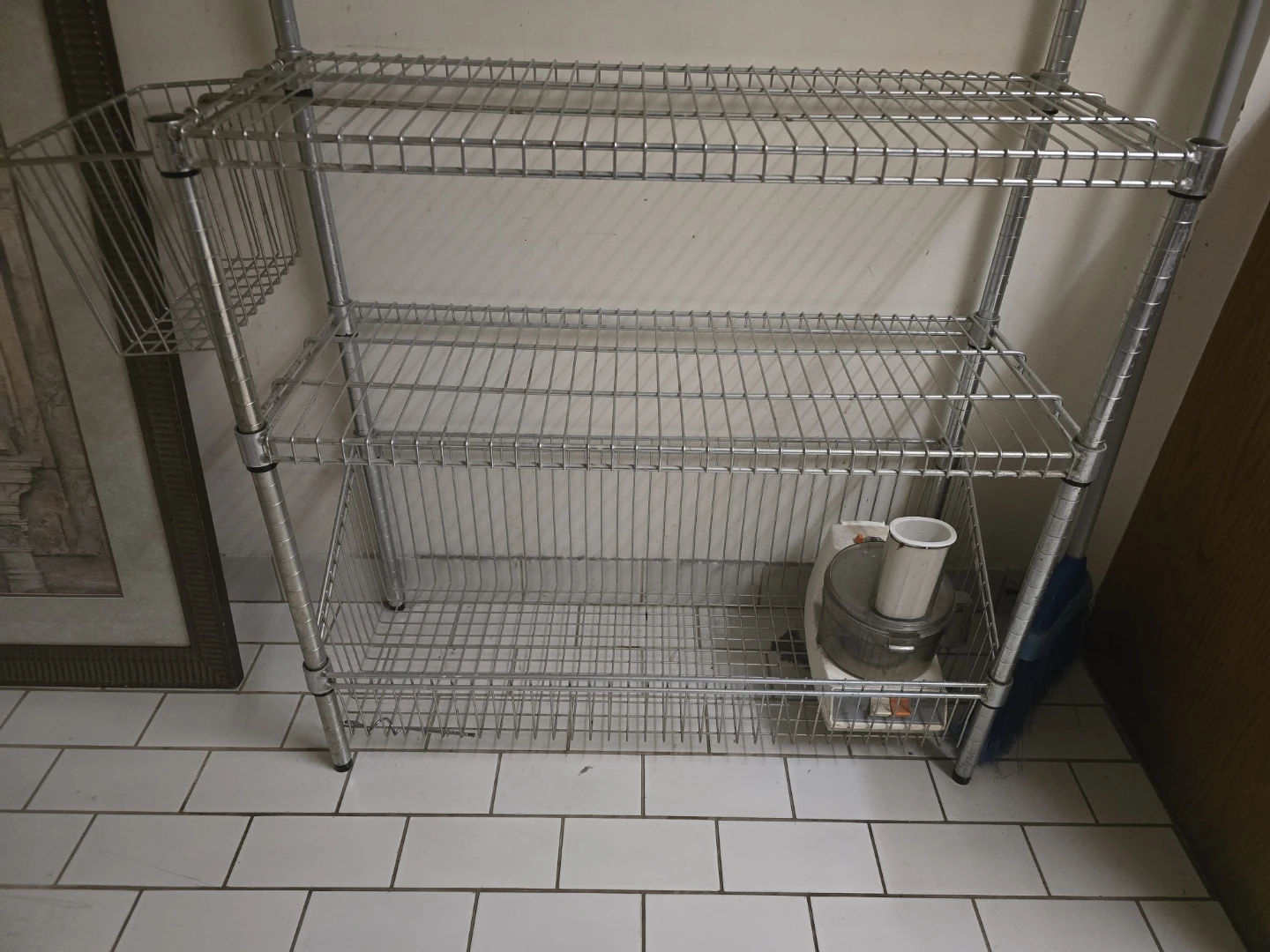 Wire Shelving Unit