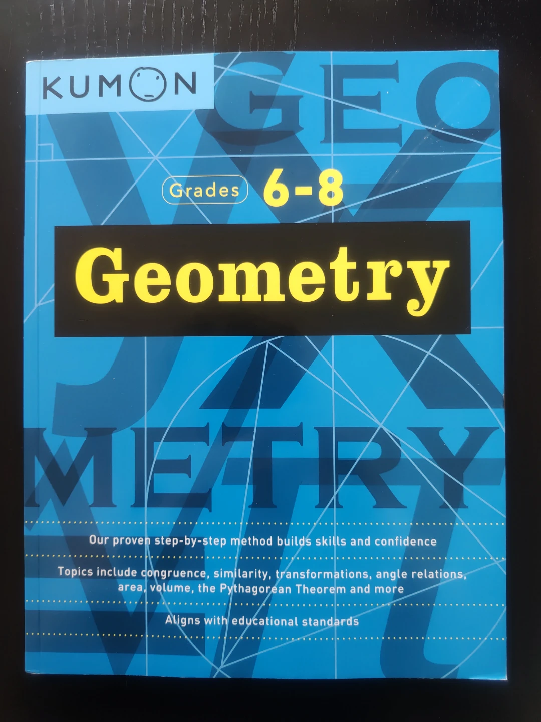 Kumon Grades 6-8 Geometry Workbook