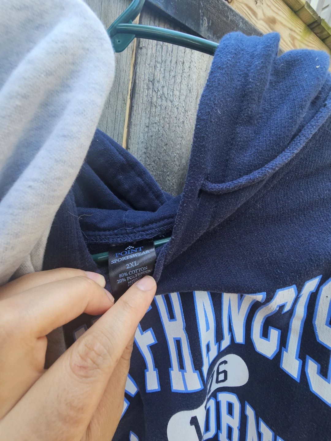 Point Sportswear San Francisco California Hoodie - photo 2