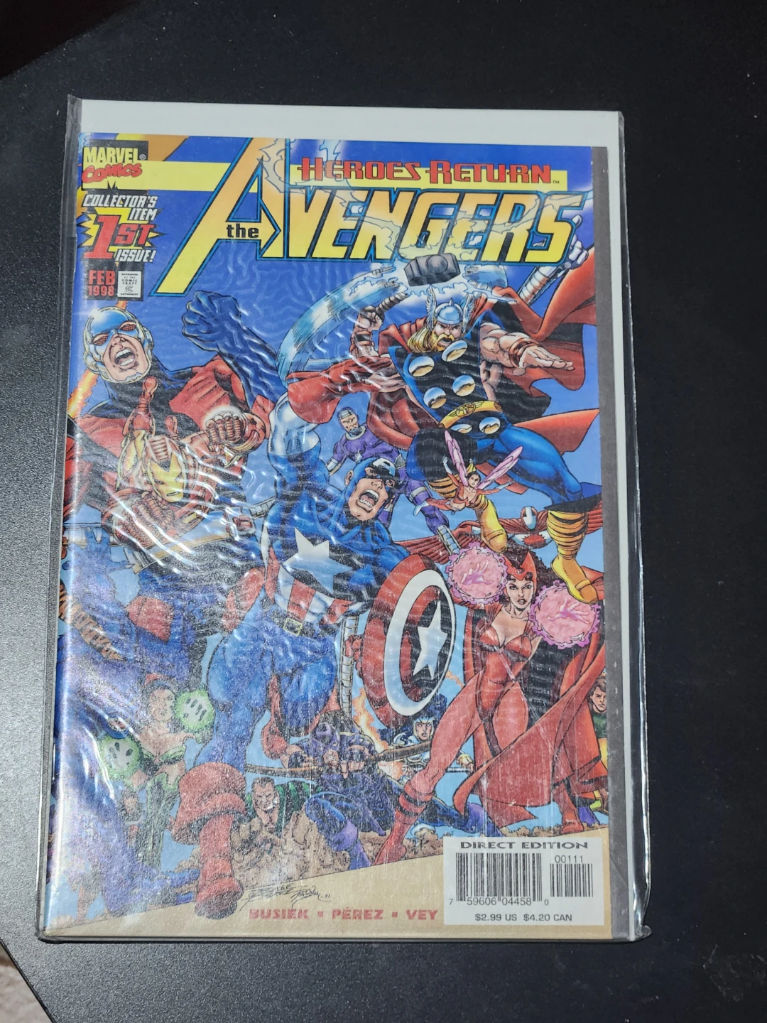 The Avengers: Heroes Return Comic Book