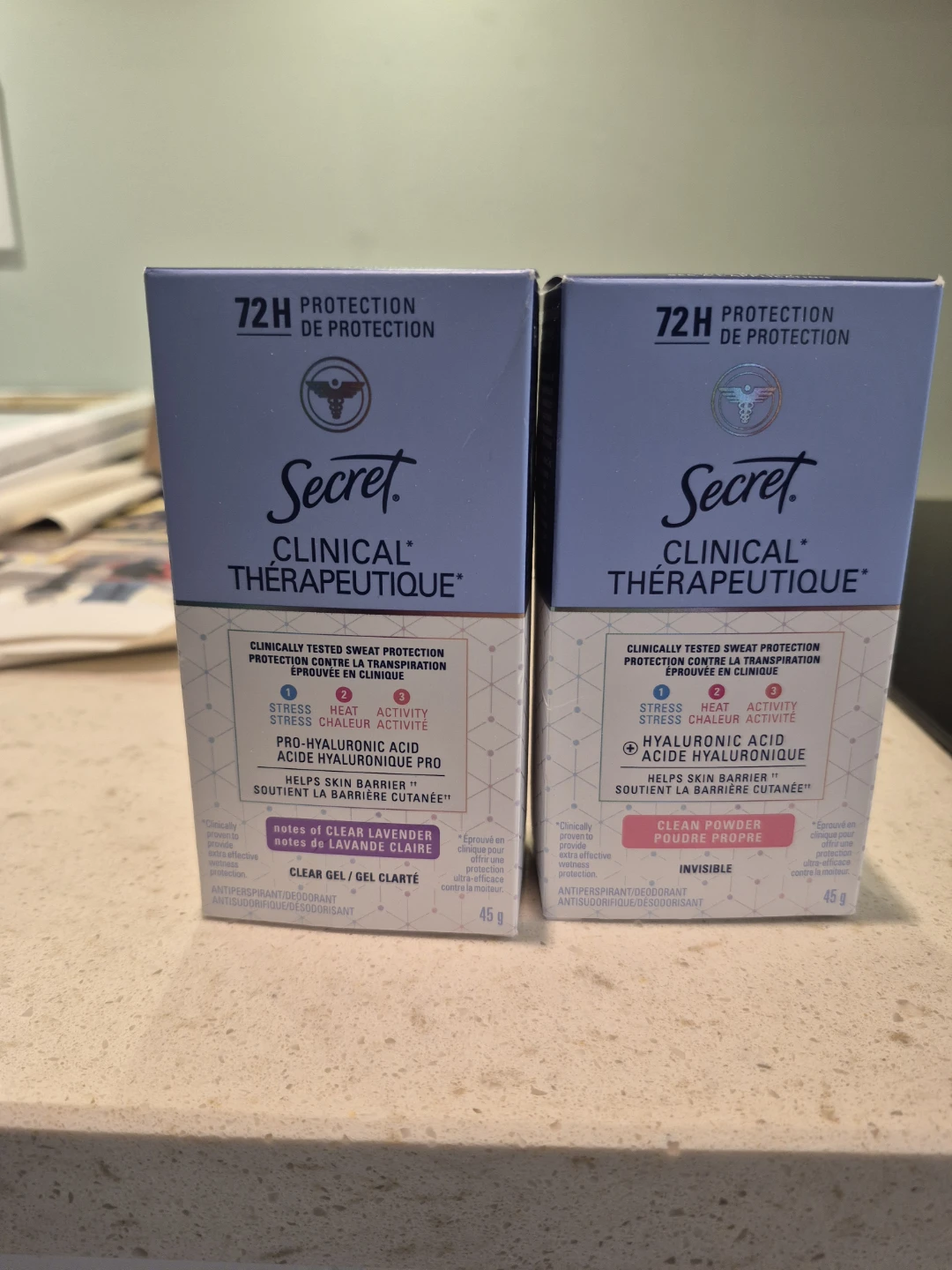 Secret Clinical Strength Antiperspirant/Deodorant (2-Pack)
