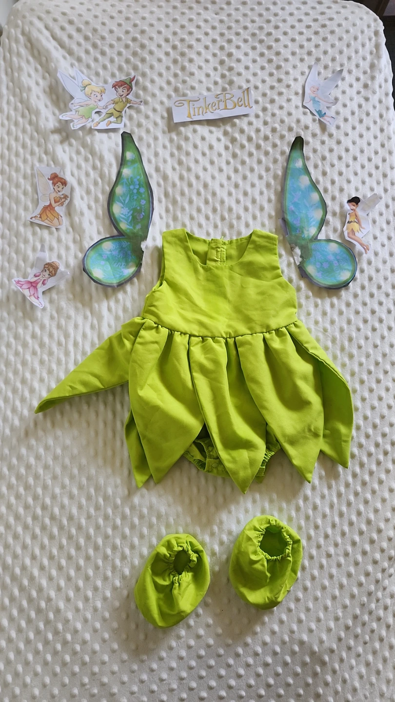 Tinkerbell Fairy Costume Outfit