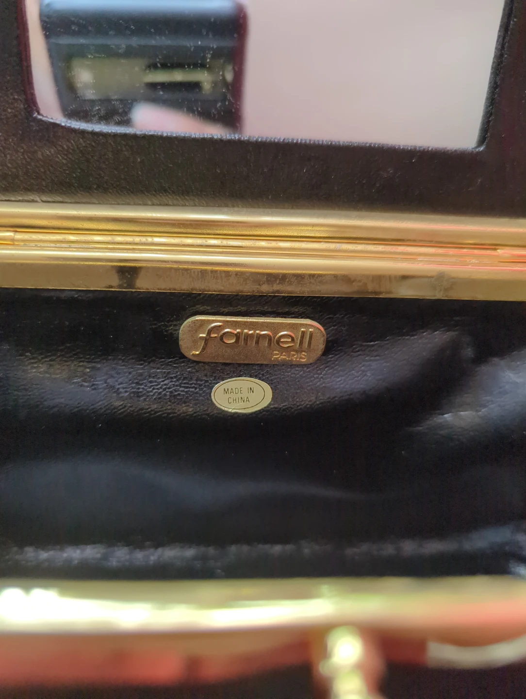 Farnell Paris Black Velvet Evening Bag - photo 5
