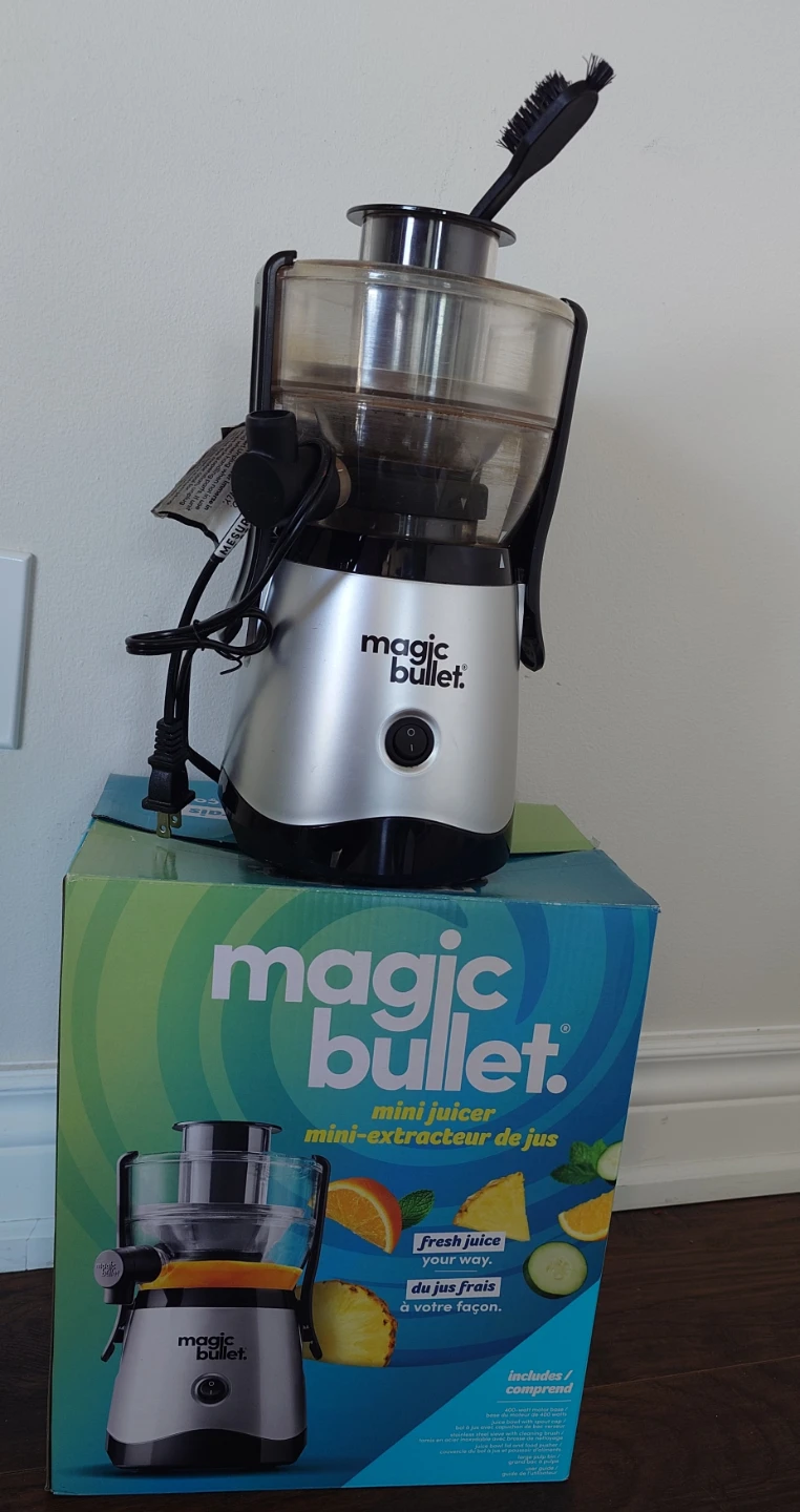 Magic Bullet Mini Juicer – Like New with Box - photo 2