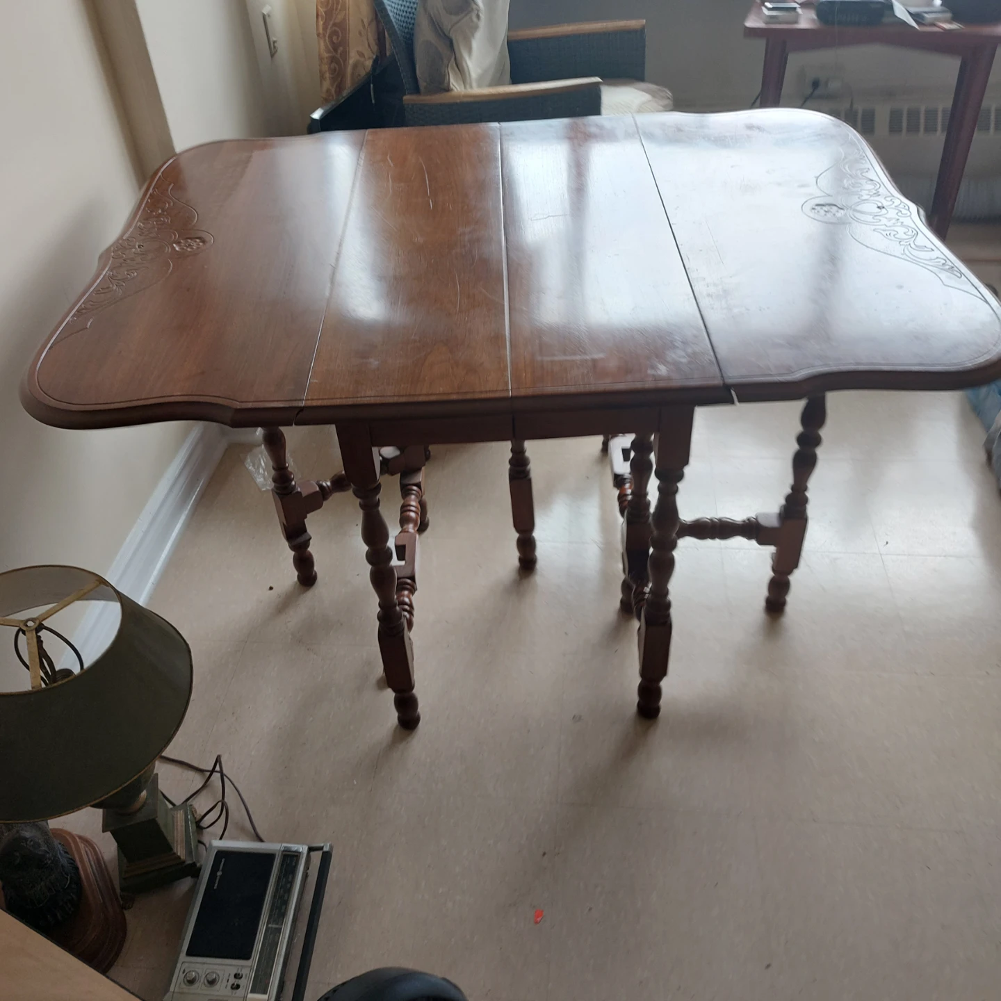 Drop Leaf Dining Table - photo 3