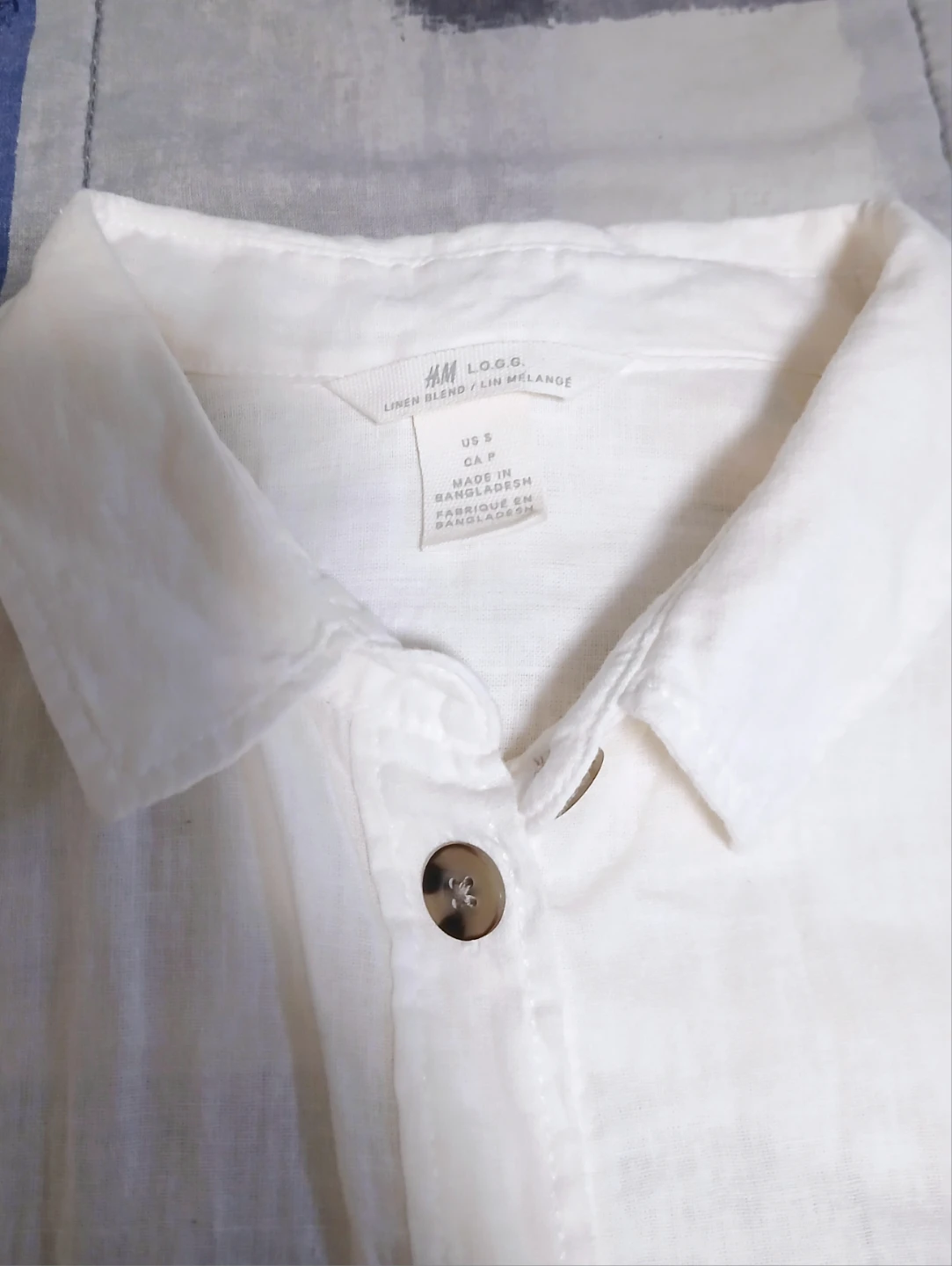 Women Small H&M Long Sleeve Button-Up Shirt - photo 3