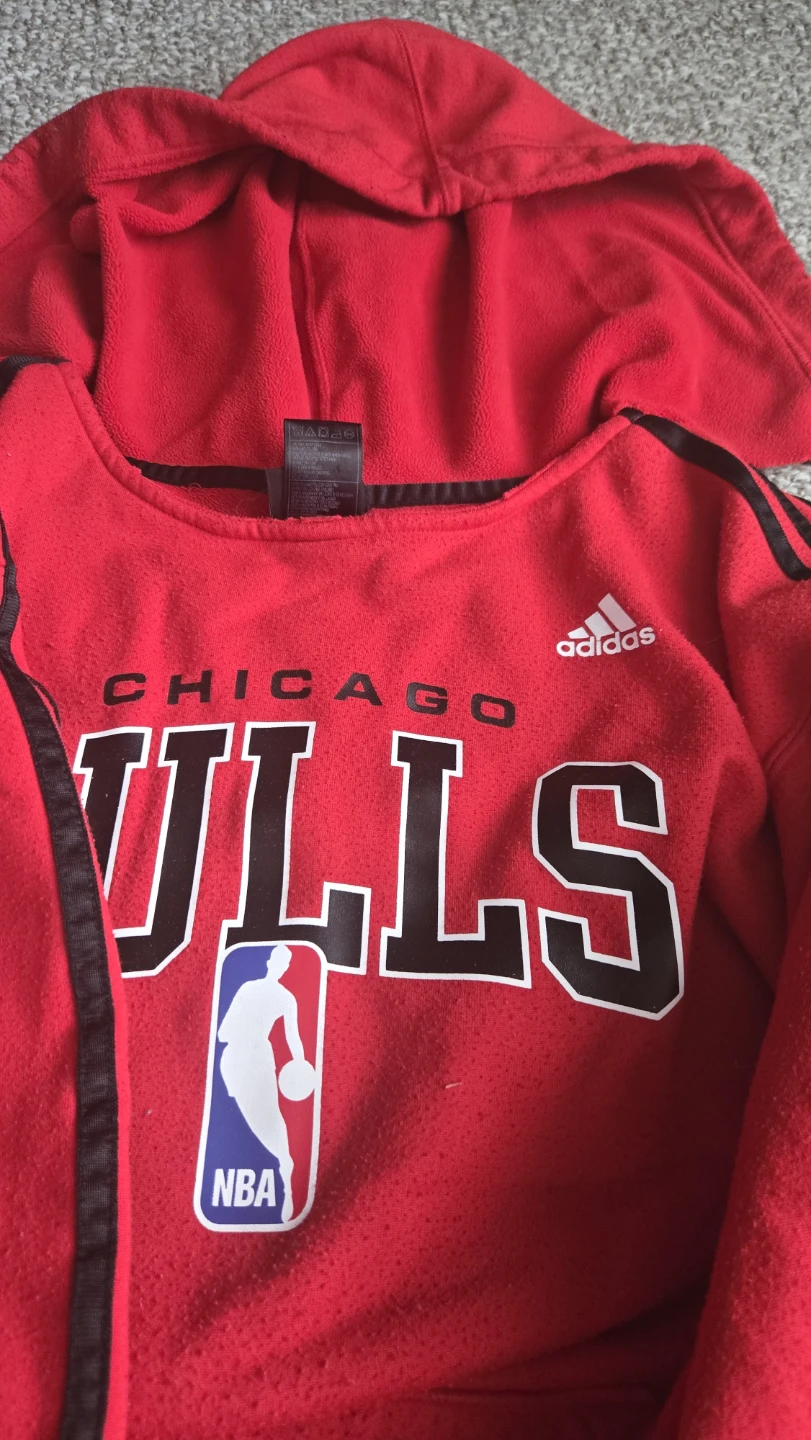 Adidas Chicago Bulls Fleece Hoodie XL