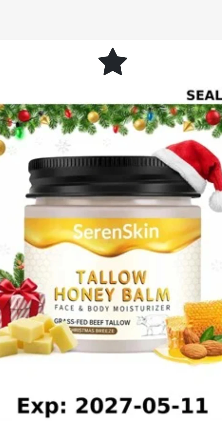 SerenSkin Tallow Honey Balm Face & Body Moisturizer