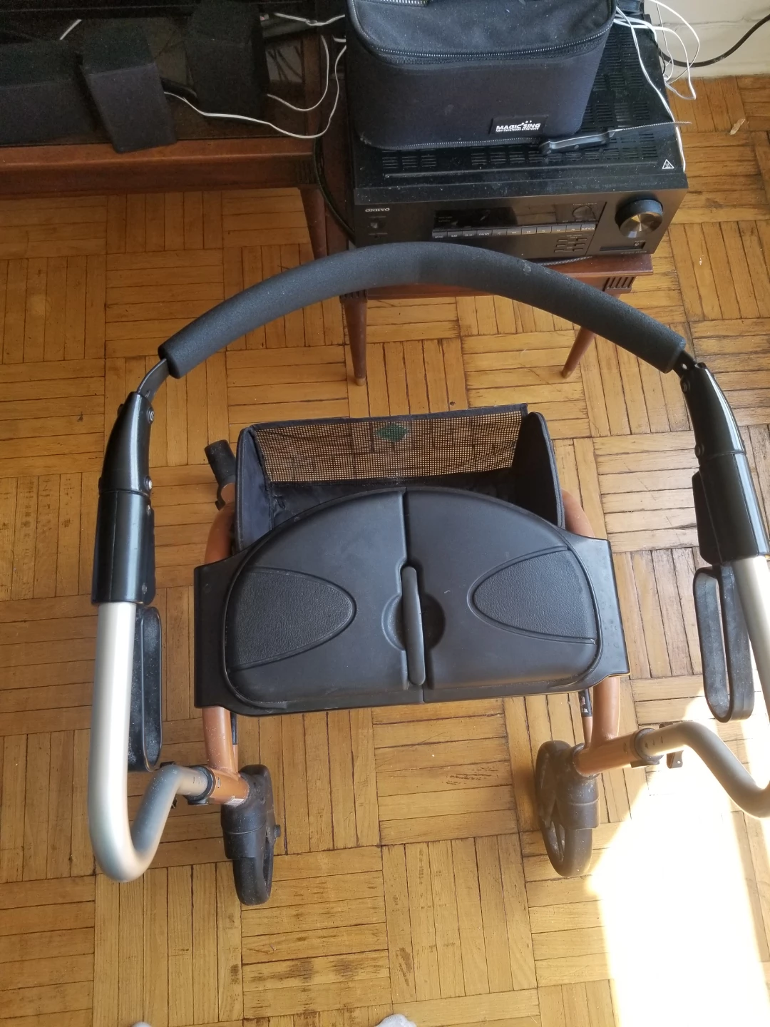 Walker with Seat and Basket