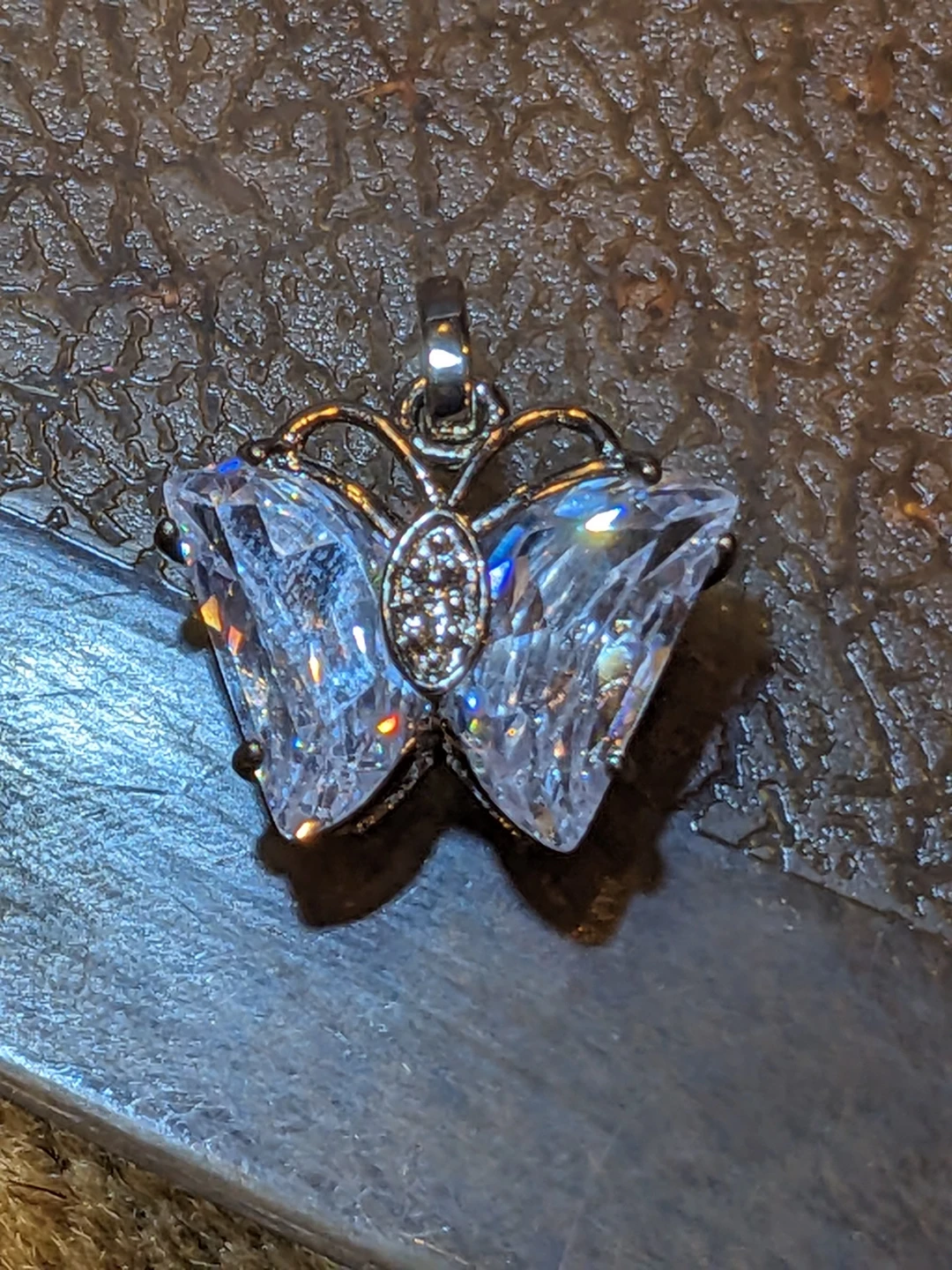 Sterling Silver Butterfly Pendant Charm - photo 4