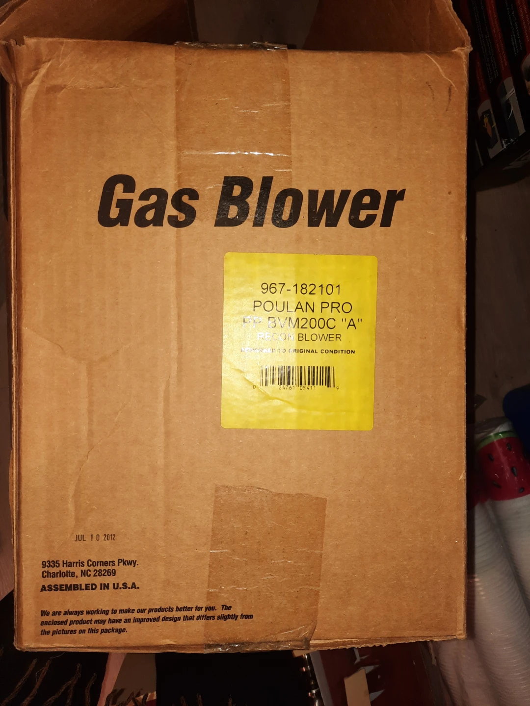 Poulan Pro Gas Blower - photo 2