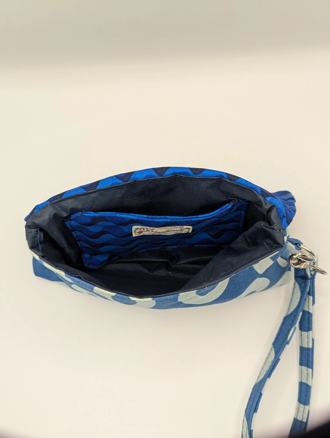 Geometric Wave  Handmade Clutch Wristlet - photo 3