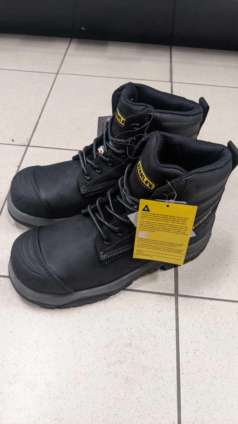Stanley Men's CSA Waterproof Composite Toe Leather Work Boots - photo 2