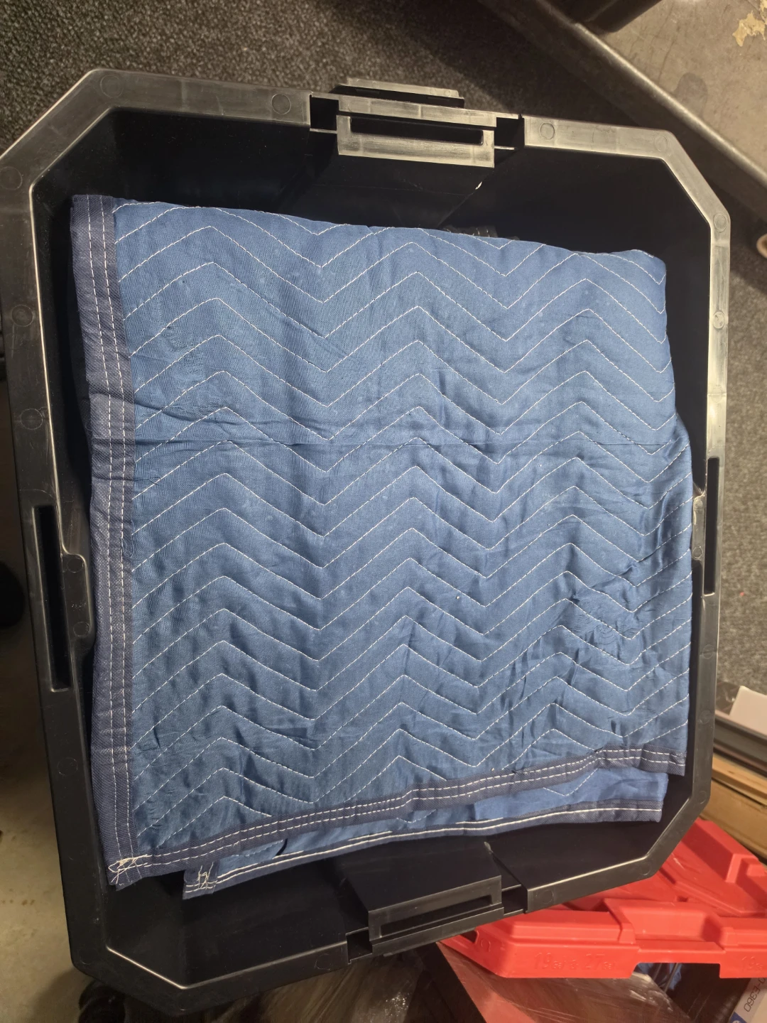 Blue Moving Blanket