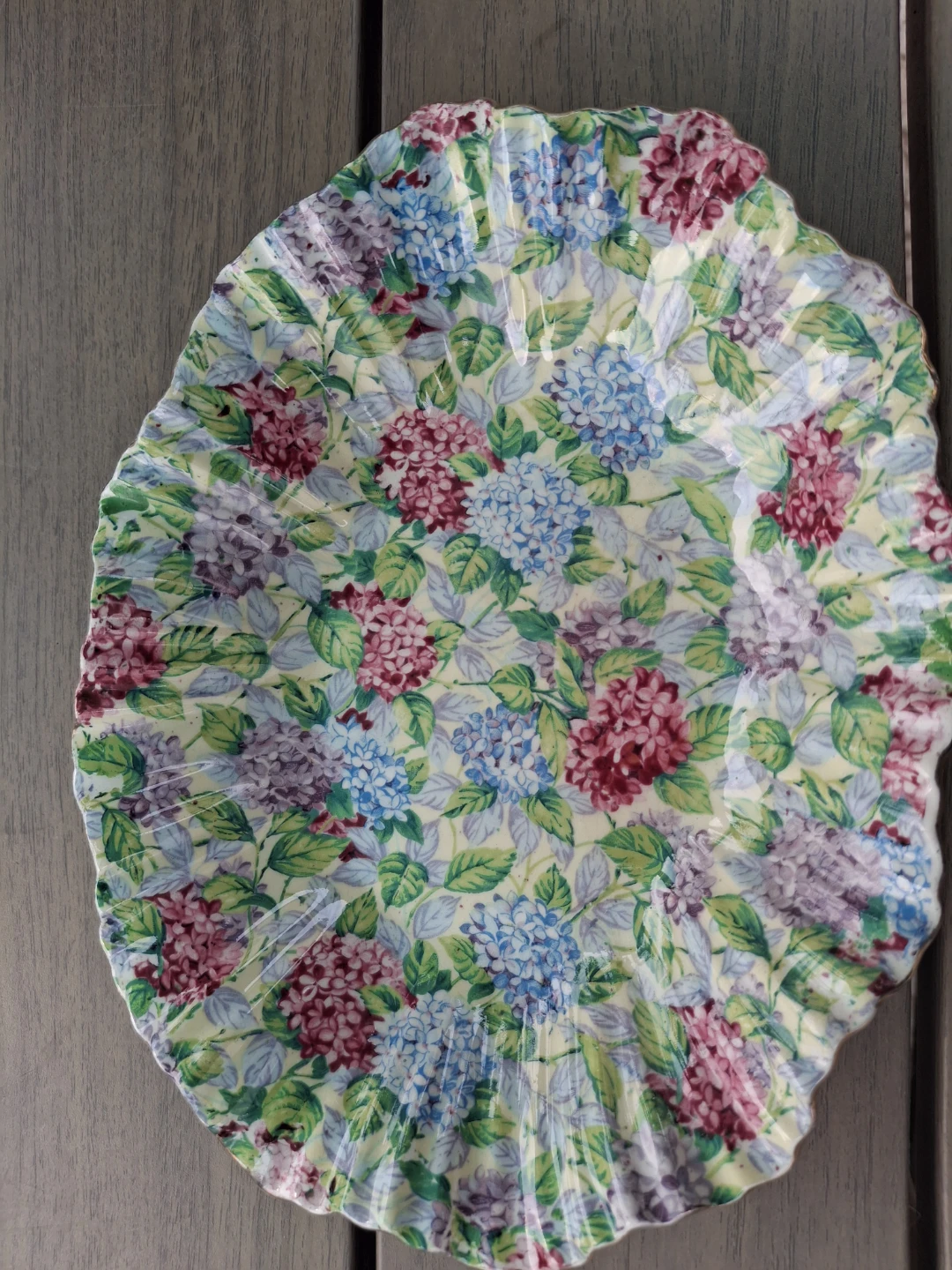 James Kent Ltd. Hydrangea Plate