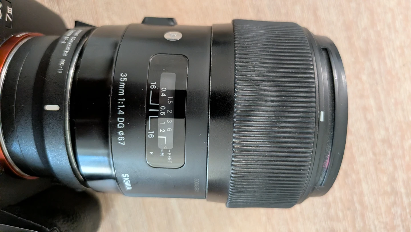 Sigma 35mm F1.4 for Canon
