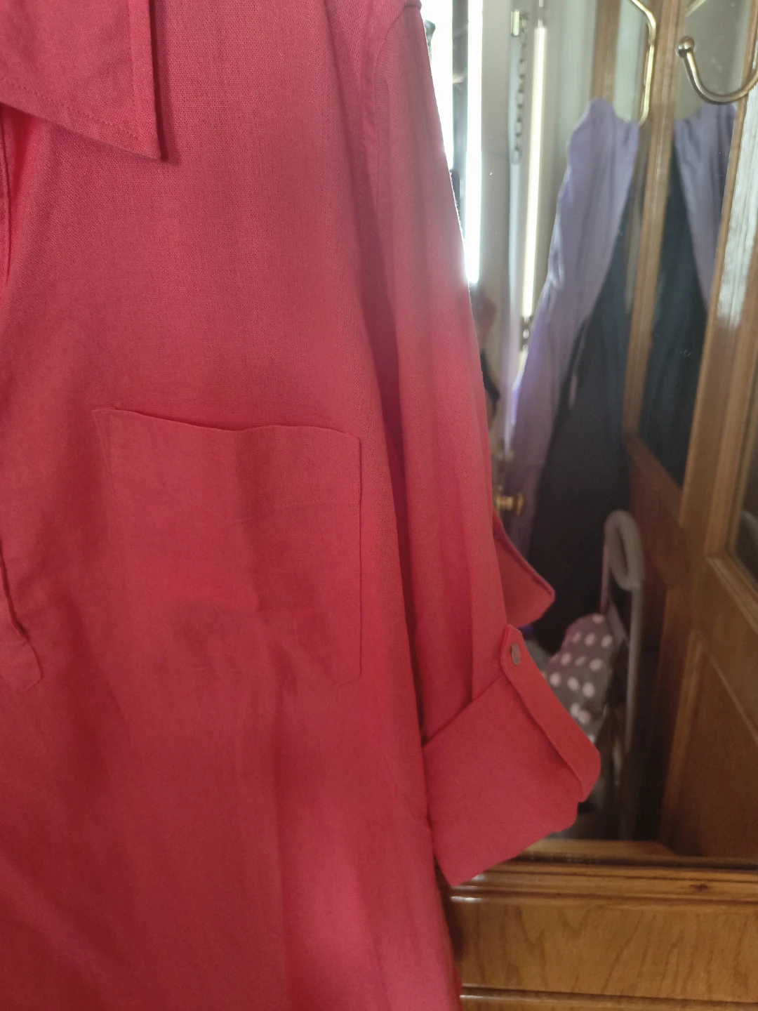 Ellen Tracy Pink Button-Up Shirt - photo 5
