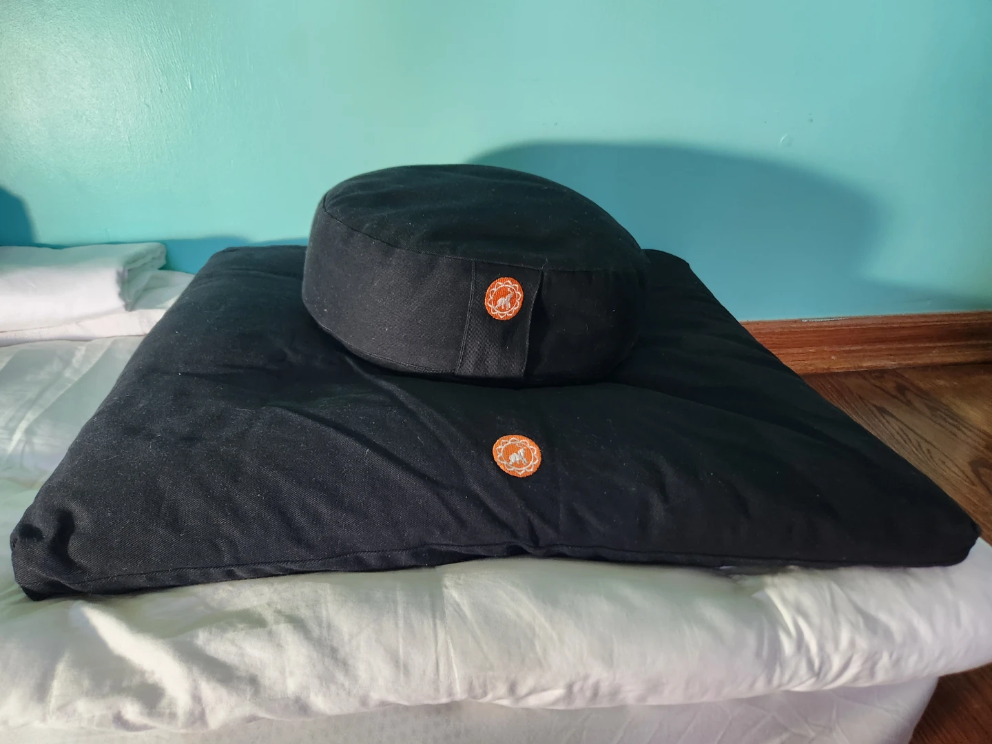 Black Meditation Cushion Set