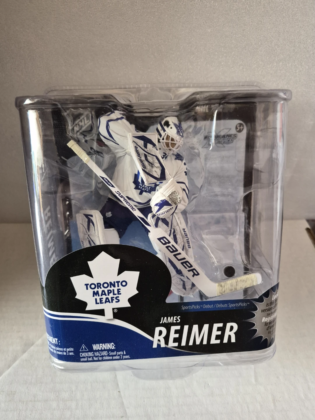 SportsPicks James Reimer Toronto Maple Leafs Action Figure