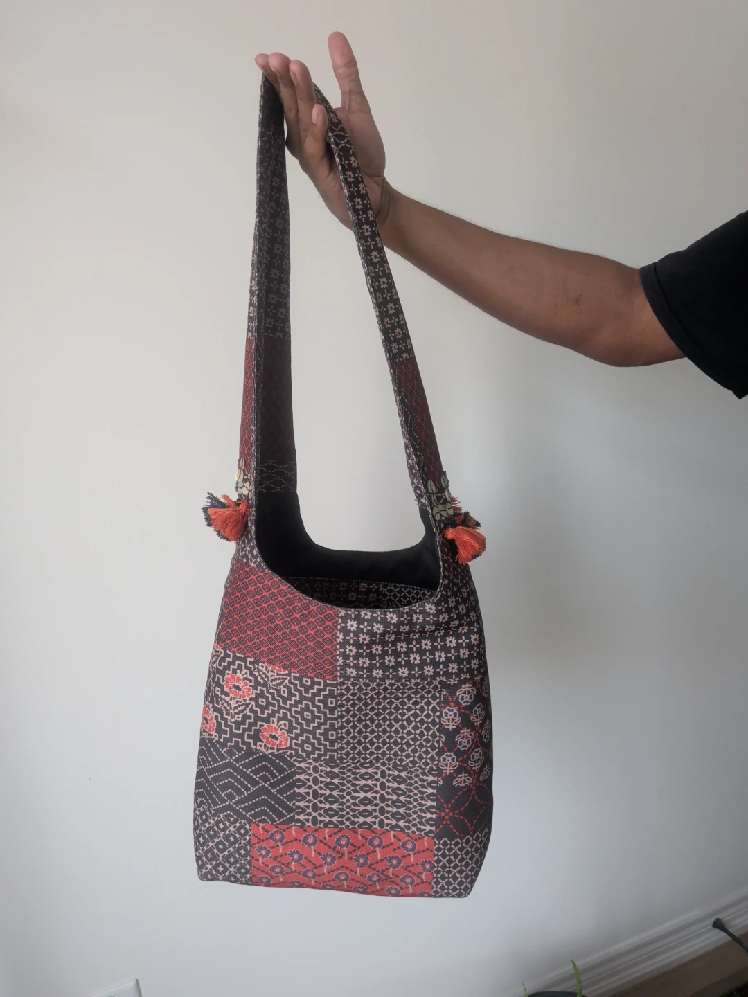 Khaadi Shoulder Bag with Tassels and Sequins - photo 2