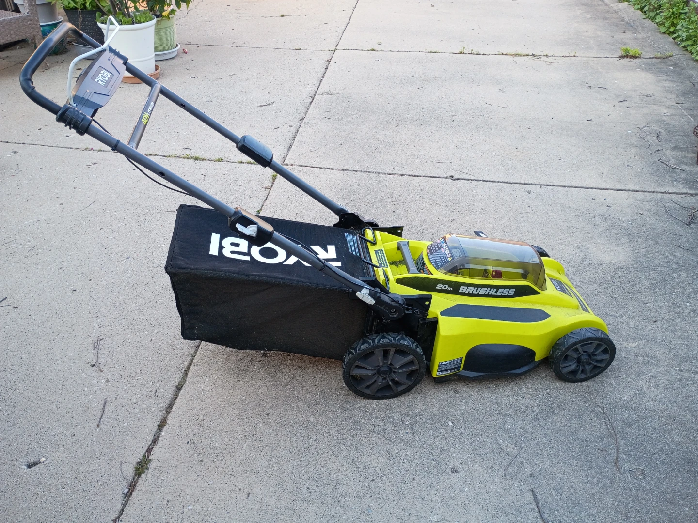 Ryobi 40V Brushless Electric Lawn Mower - photo 3