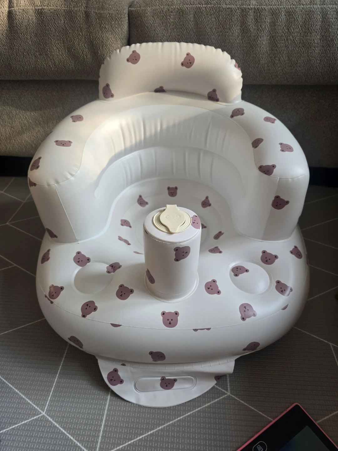 Inflatable Seat for Babies 3-36 Months with Built-in Air Pump