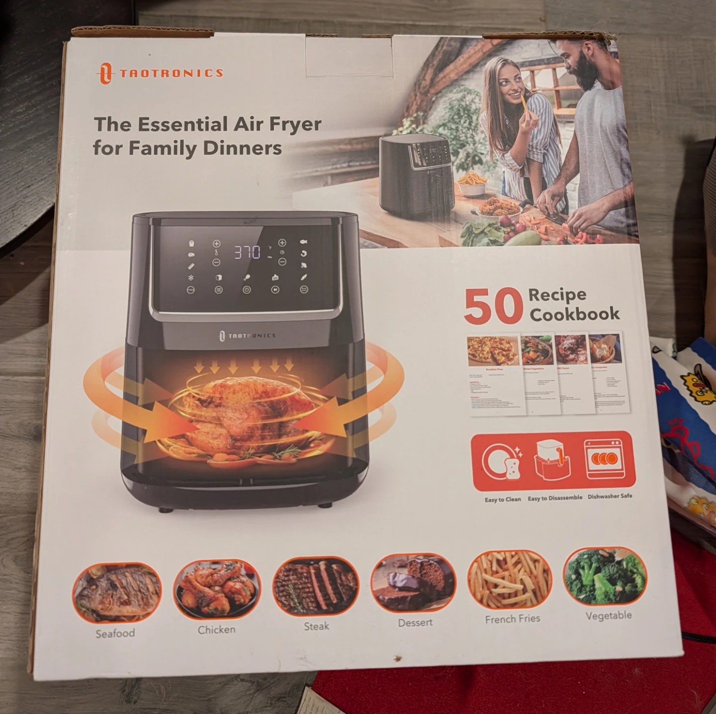 TaoTronics Premium 6 Quart Air Fryer