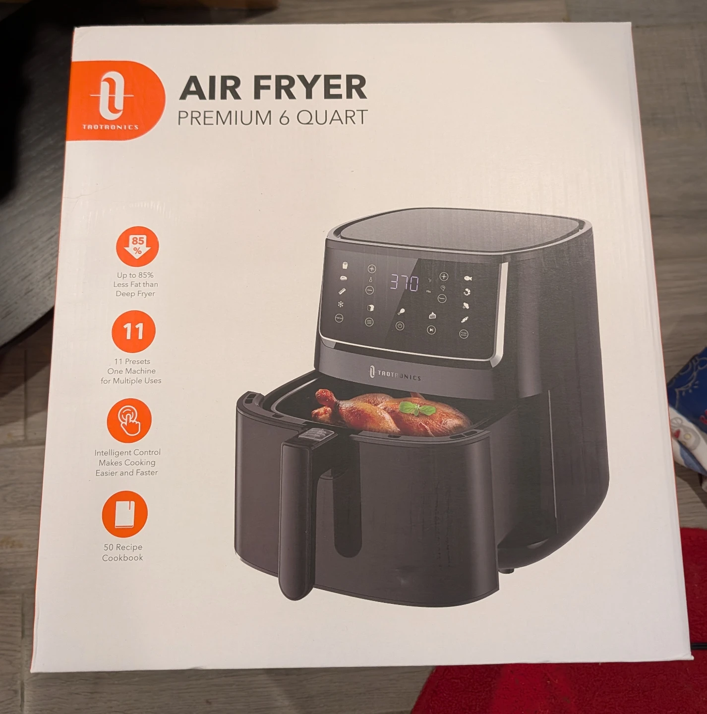TaoTronics Premium 6 Quart Air Fryer - photo 2