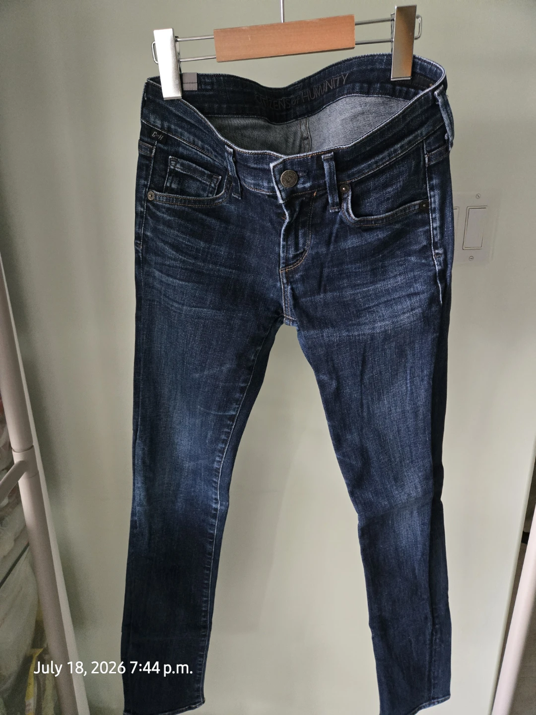 Citizens of Humanity Dark Wash Denim Jeans - photo 2