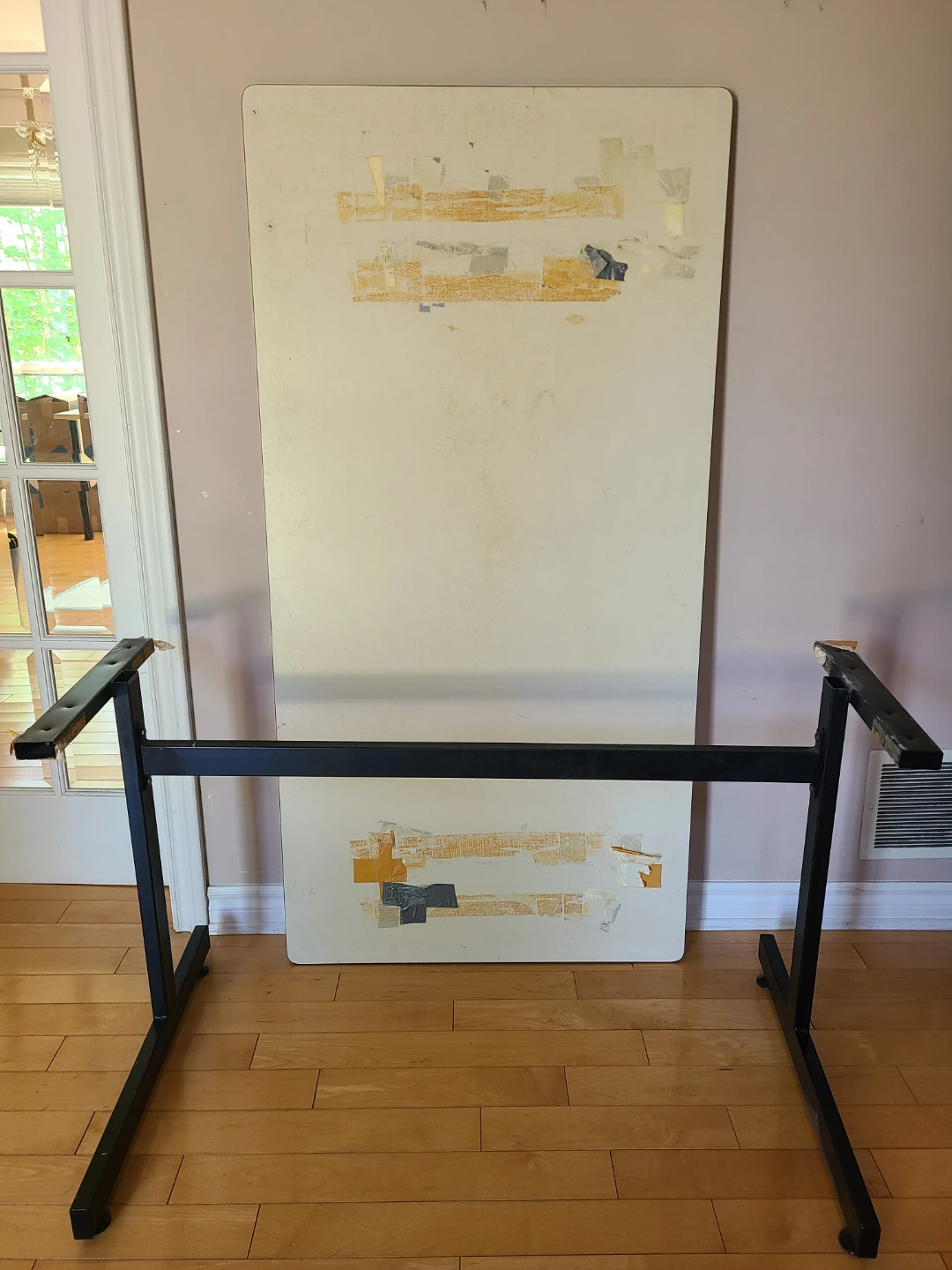 Old school 80's/early 90s computer desk - photo 3