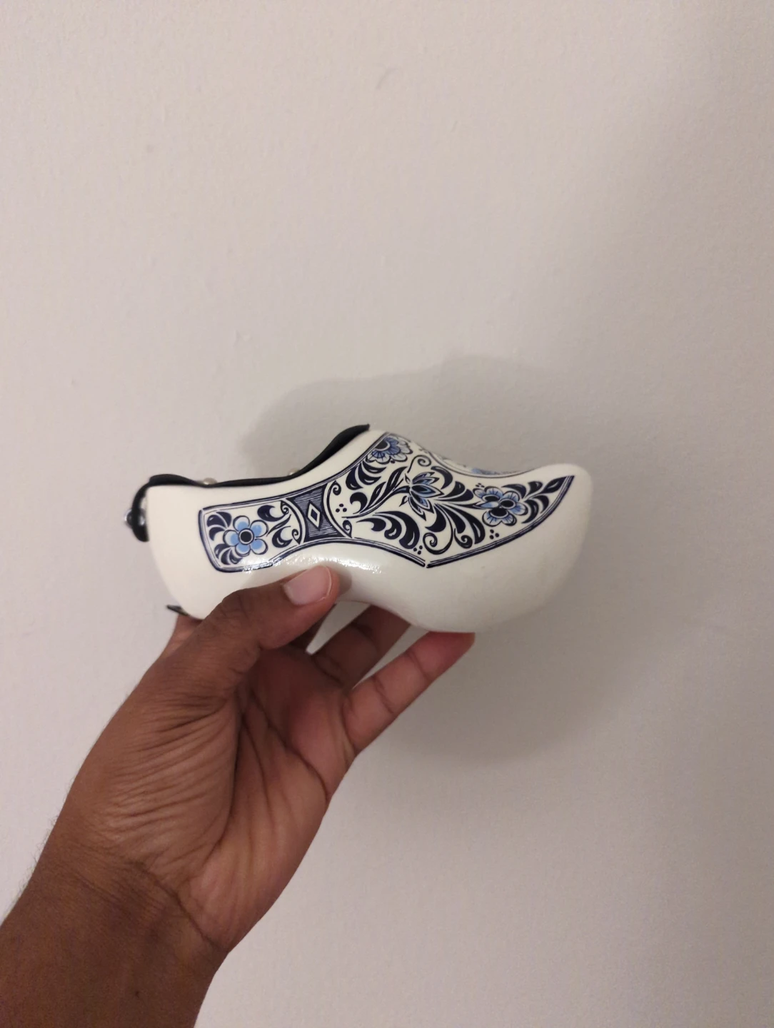 Holland Wooden Shoe Coin Bank