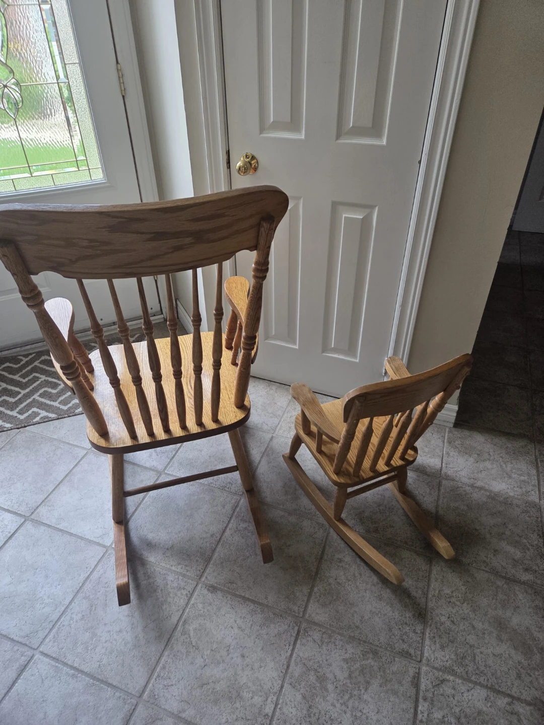 Wooden Rocking Chair set - photo 3