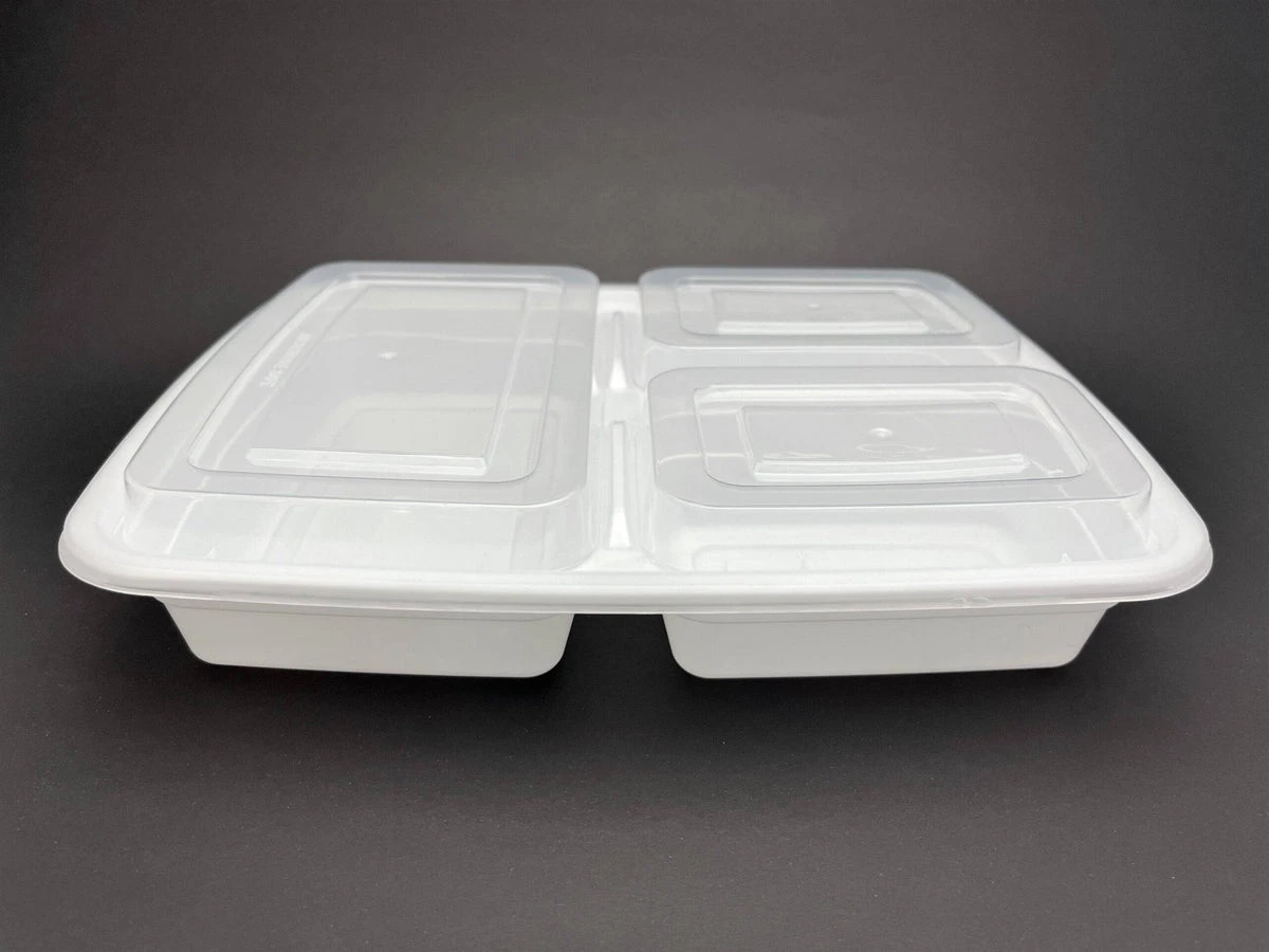 3-Compartment Food Containers with Lids - photo 4