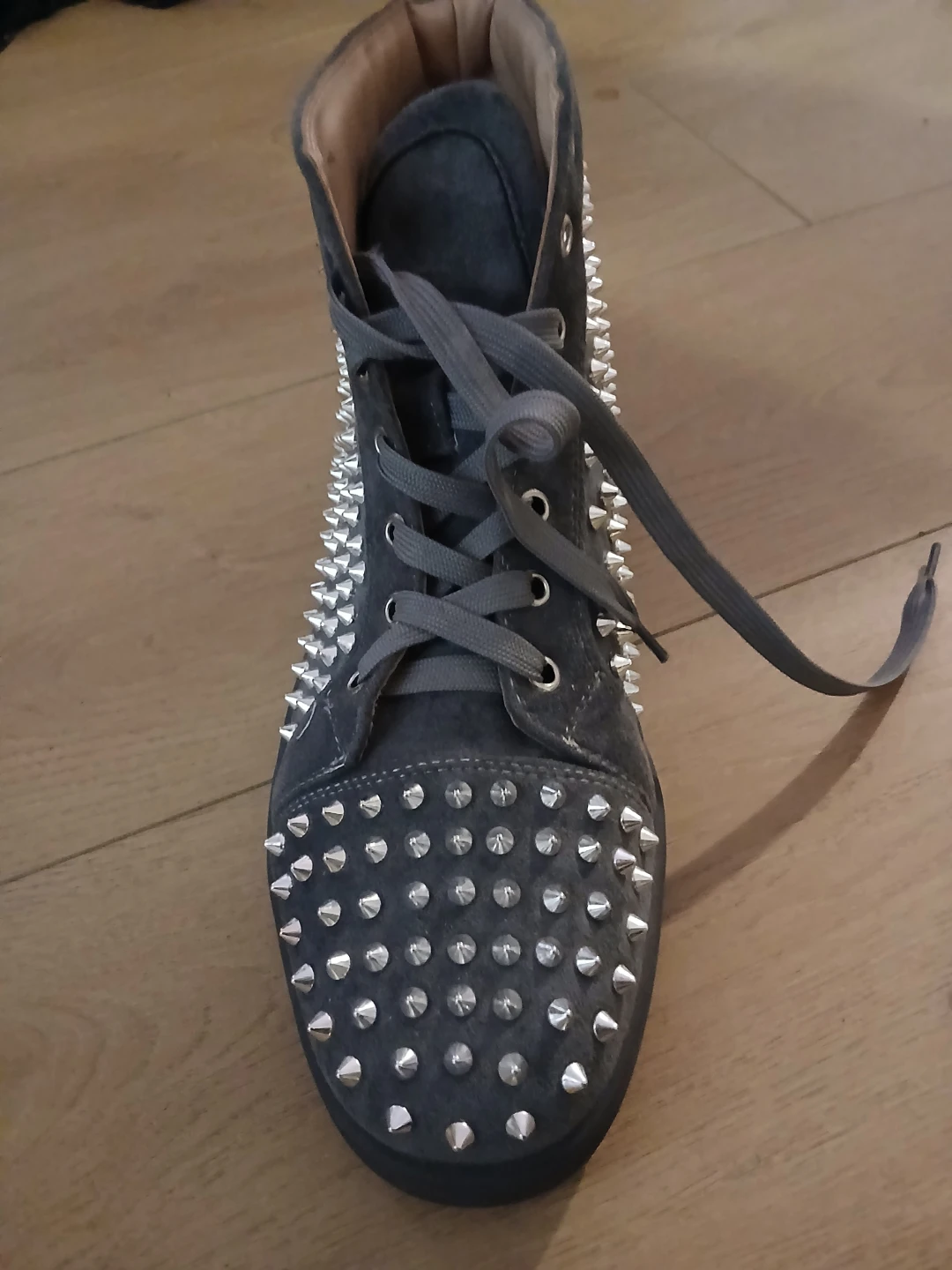Spiked High-Top Sneakers - photo 2