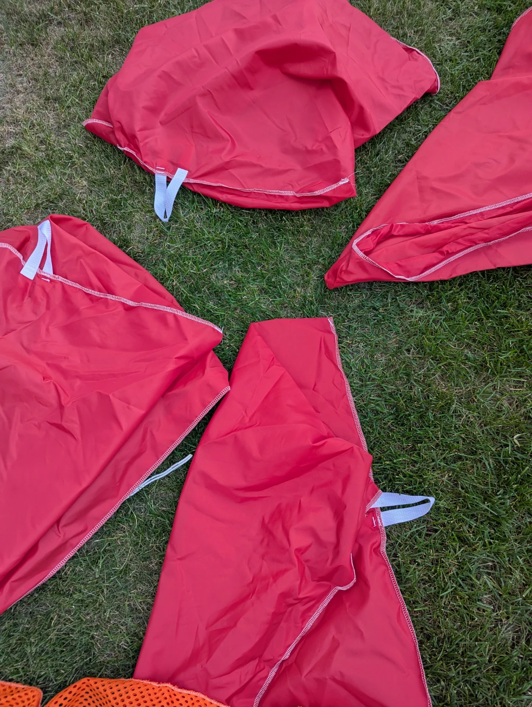 *READ AD* NEW durable large mesh and solid red bags good for... - photo 3